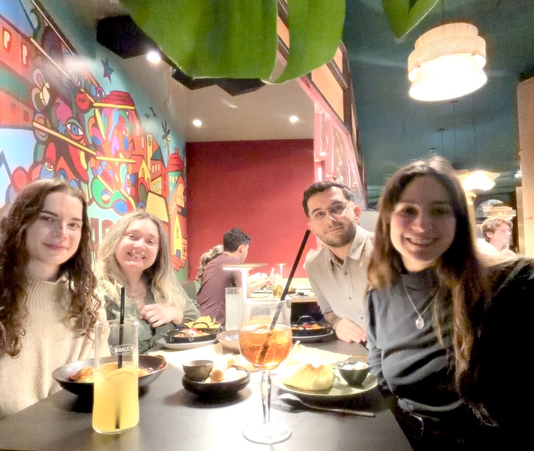 RIIC lab members at the Mi Barrio restaurant in Vienna