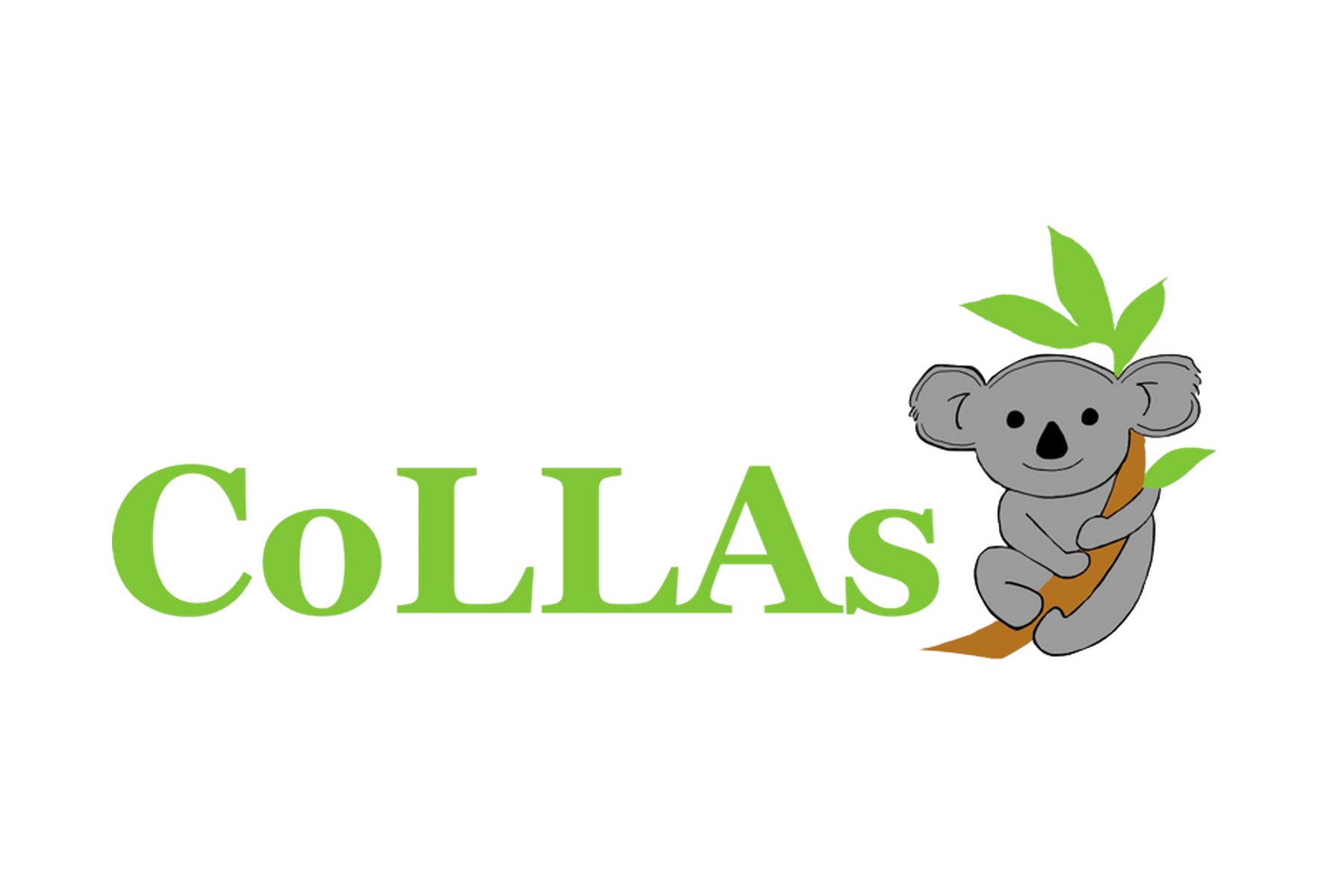 CoLLAs logo with the koala mascot